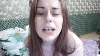 XcreaMMollyX wonderful bitch shows tits