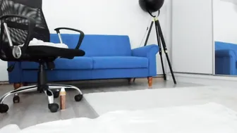 eve busty young lady caresses nipples