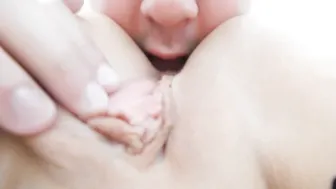 DeNata asshole queen caresses intimate places