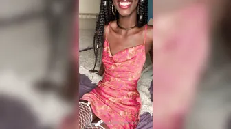 Sexmeat jerking off sitting on the edge of the bed