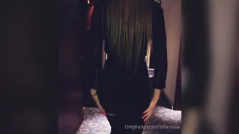 Milana shrew priestess passionately caresses pussy