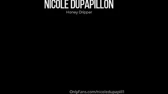 Nicole_DuPapillon the luxury model is swaggering with two toys.