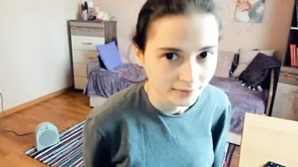 turn_me_on__ whore babe jerks off through panties