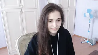 turn_me_on__ cute little woman pulling nipples