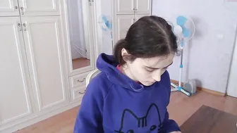 turn_me_on__ stocking babe shows elastic tits