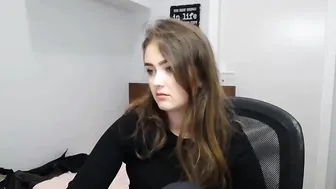 silvia_ami skinny female rubs herself with oil