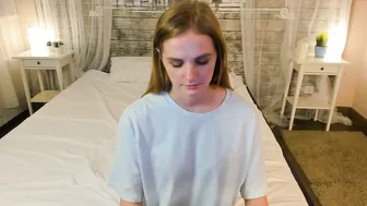 shygirl1999 graceful devil with her palm rubs her vagina