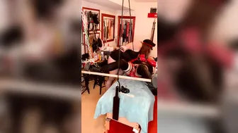 CHASTITY QUEEN onlyfans busty bitch in stockings masturbating with fingers