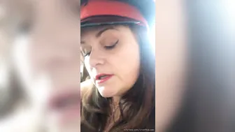 CHASTITY QUEEN onlyfans busty young lady removes her panties