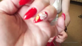 CHASTITY QUEEN onlyfans crazy latin latina fucked by dildo