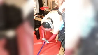 CHASTITY QUEEN onlyfans appetizing mare jerking her pussy with a phallus