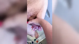 CHASTITY QUEEN onlyfans hurricane devil furiously cums in pose with crustaceans