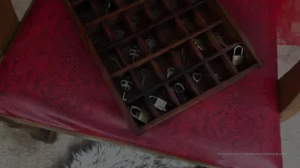 CHASTITY QUEEN onlyfans bitch with big tits rides vagina toy