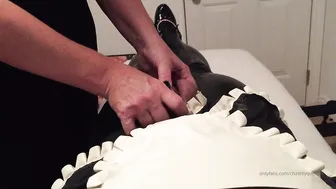 CHASTITY QUEEN onlyfans charming slut fingering anus with a sex toy