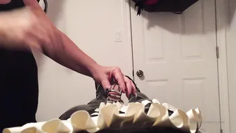 CHASTITY QUEEN onlyfans charming slut fingering anus with a sex toy