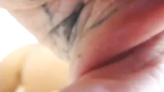 PetiteMarie  dark haired bitch gently pulls pussy