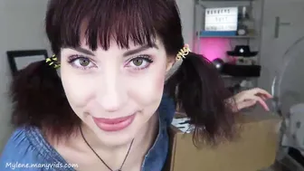 mylene onlyfans cute slut masturbates with a vibrator