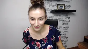 natalielax chaturbate hot brunette girl gently masturbates cunt