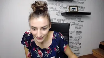 natalielax chaturbate hot brunette girl gently masturbates cunt