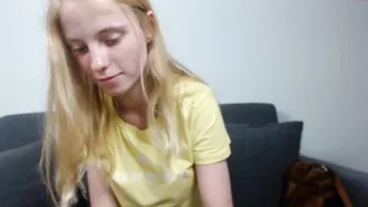 elenaideal chaturbate busty female pleases herself with sex toy