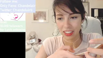 chandelair chaturbate busty chick finished