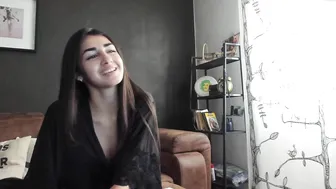 indianbeauty20 chaturbate appetizing slut furiously shoves vegetables in her cunt
