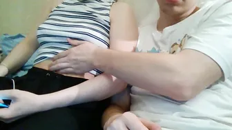 ybcouple chaturbate gorgeous lady seduces tight booty