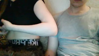 ybcouple chaturbate appetizing bitch shows juicy tits