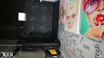 xkenandbarbiex chaturbate cute chick shows off gorgeous body