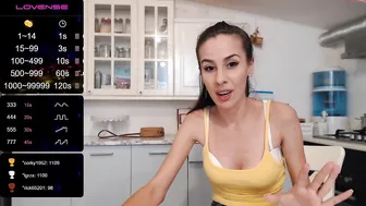 whats_her_name chaturbate babe caresses shaved pussy