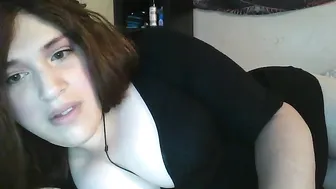 klanashy shy chick caresses big tits