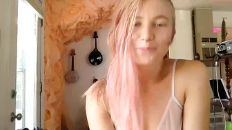 highpillows young slut masturbating with sex toy