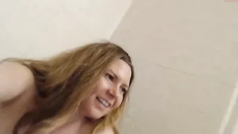 nattydaddy92 slut in stockings fucks clit