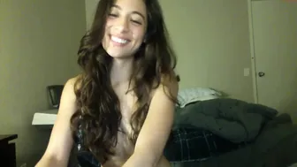 suckerydoool cute brunette girl licks dildo