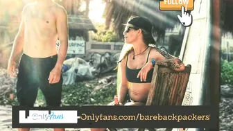 barebackpackers brilliant bitch jerks both holes