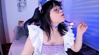 lila_moon_ attractive slut is content with a rubber dick