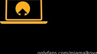 mia malkova onlyfans graceful devil cute consoles herself