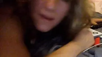 alifeoffantasy graceful female admires beautiful tits