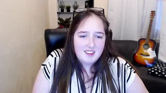 meatball busty  cam girl  undresses and caresses her pussy