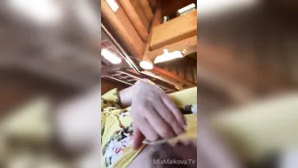 mia malkova onlyfans juicy slut fucks pussy with phallus