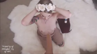 myskylarrae onlyfans big ass bitch shows off charm