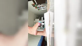 tall tasha onlyfans bitch in stockings tightly hammering herself with a bottle