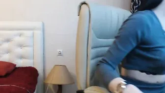 miss_kaira in a black suit