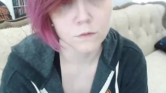 dthelexmachine Red-haired trash pretty jerks off pussy