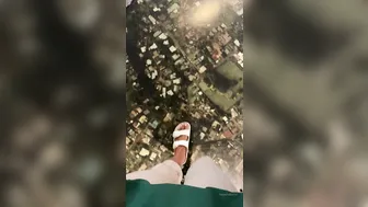 tall tasha onlyfans hot  private  in cold new year's eve