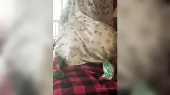 nickiitheboss onlyfans redhead babe caresses natural tits