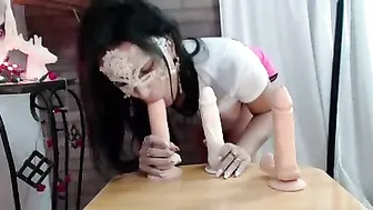 emanuelly raquel manyvids adorable bitch riding a dildo