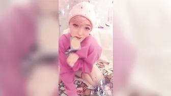 lanabee xo onlyfans red-haired bitch jerks off pussy with sex toy