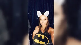 immeganlive onlyfans cutie kneads big tits