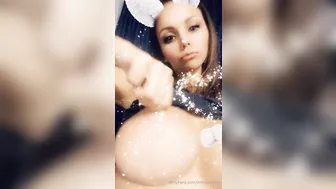 immeganlive onlyfans cutie kneads big tits